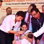 போலியோ சொட்டு மருந்து முகாம்! முதல்வர் விஜய் தொடங்கி வைத்தார்!