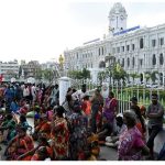 அமைச்சர்கள் வாக்குறுதி ! தூய்மைப் பணியாளர்கள் போராட்டம் தற்காலிக வாபஸ்!
